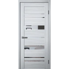 Дверь межкомнатная Сибирь Профиль Ла Стелла 283 Ясень пепельный, зеркало